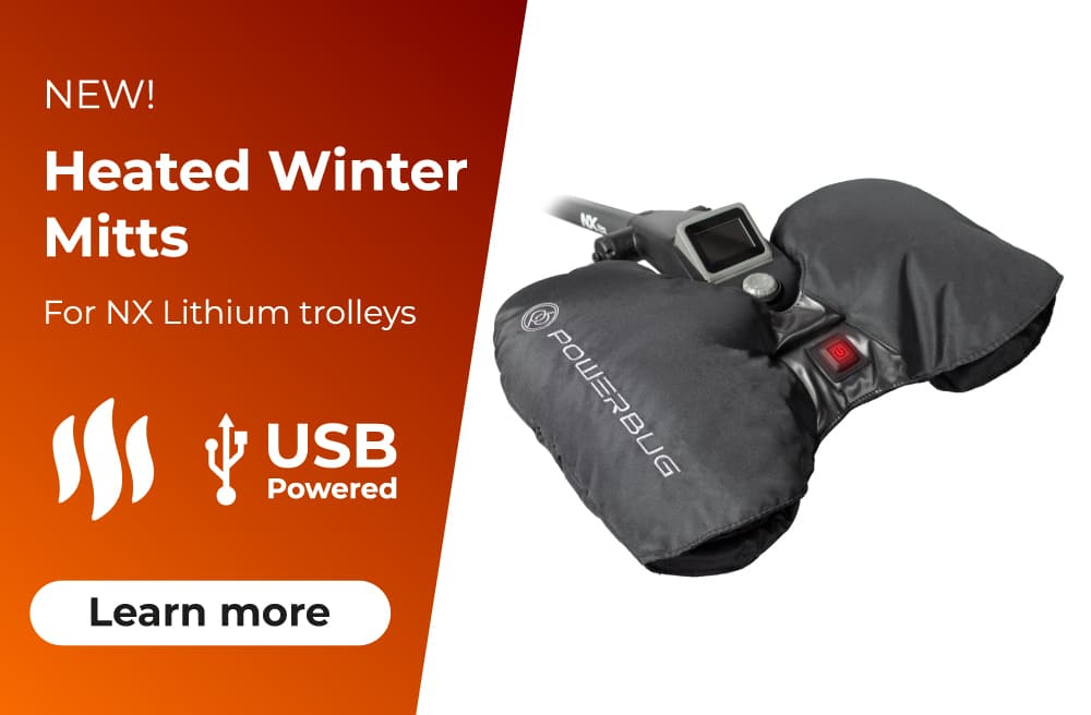 PowerBug heated mitt