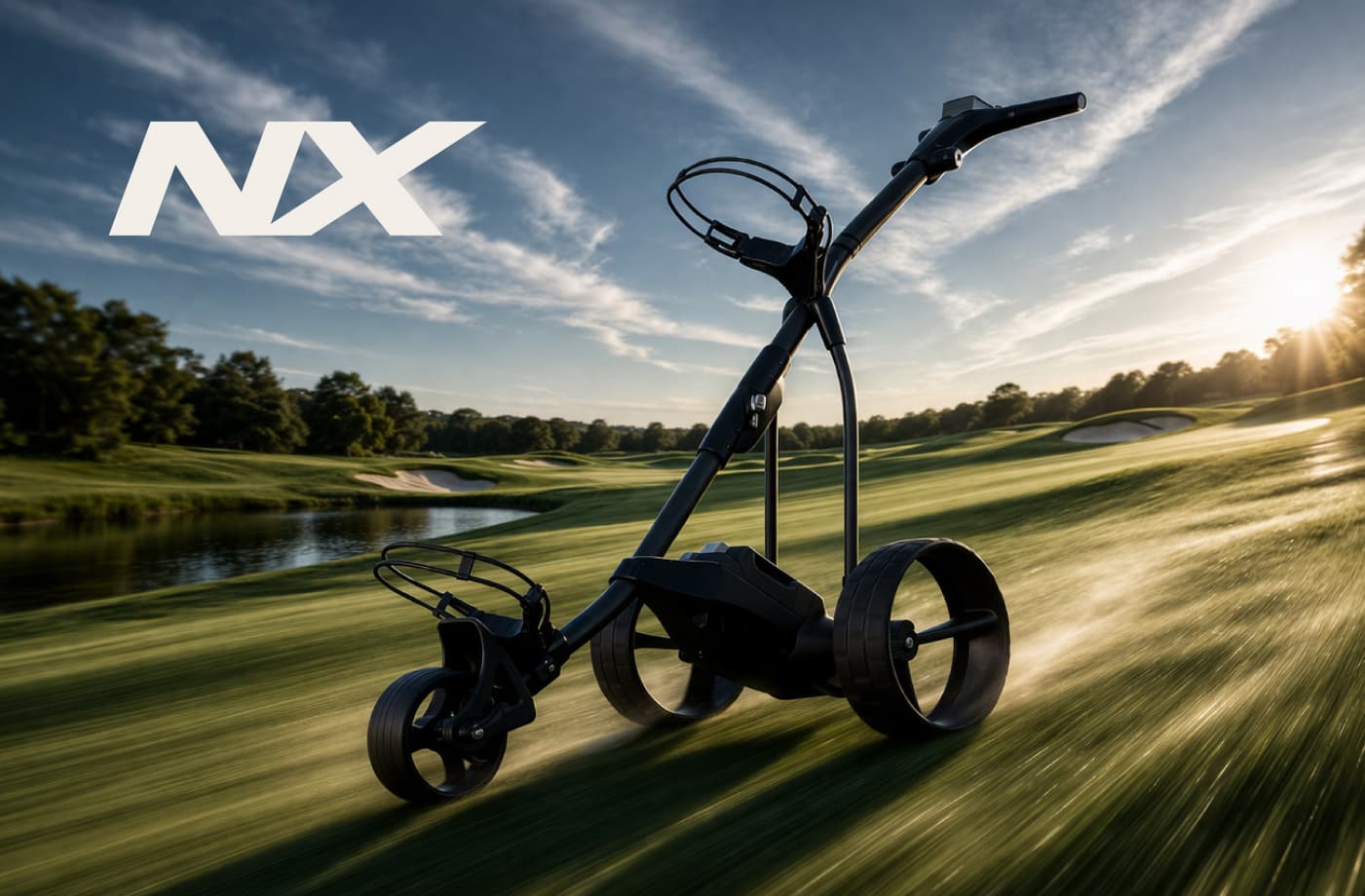 PowerBug NX 36 hole electric golf trolley discount