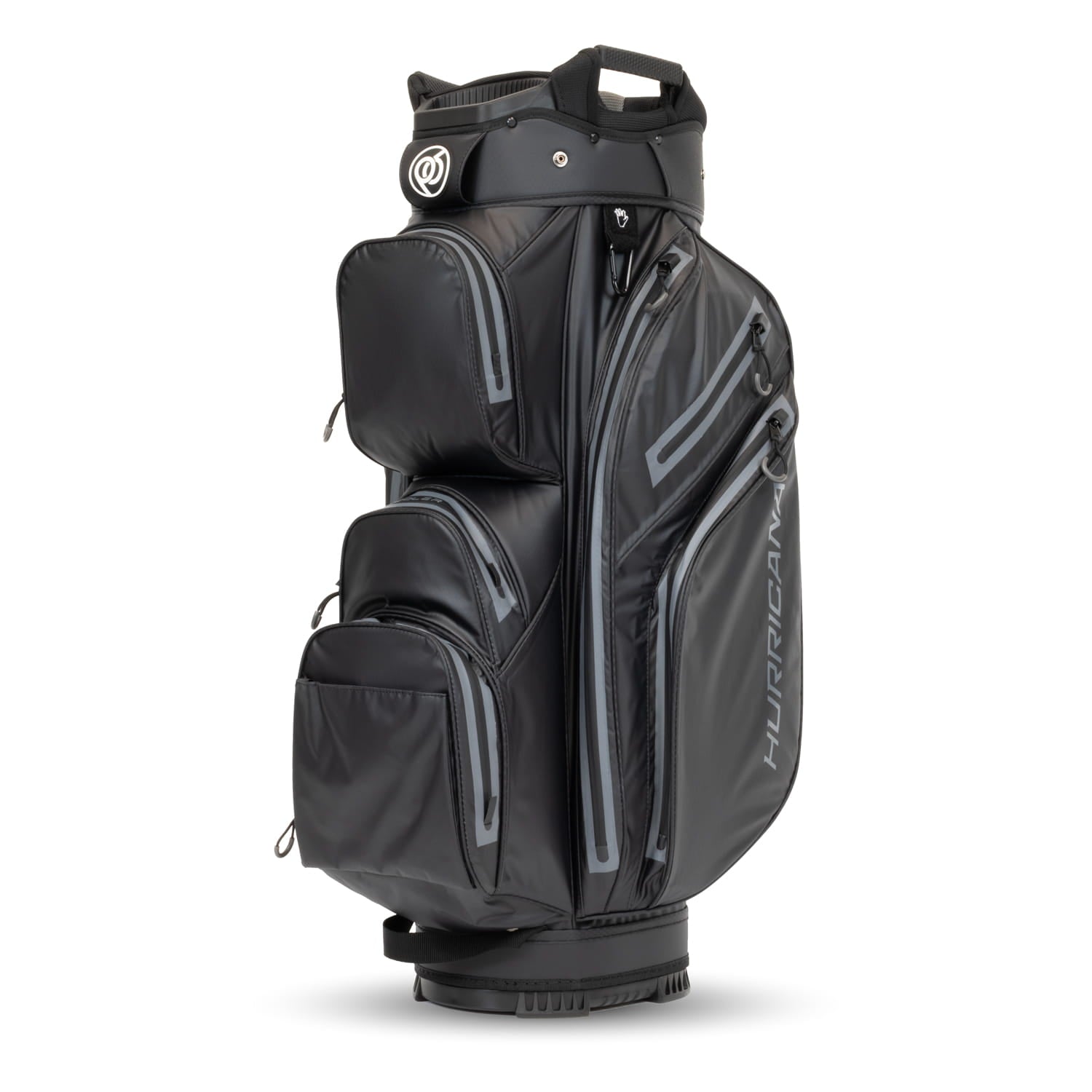 PowerBug Waterproof Cart Golf Bag - Black