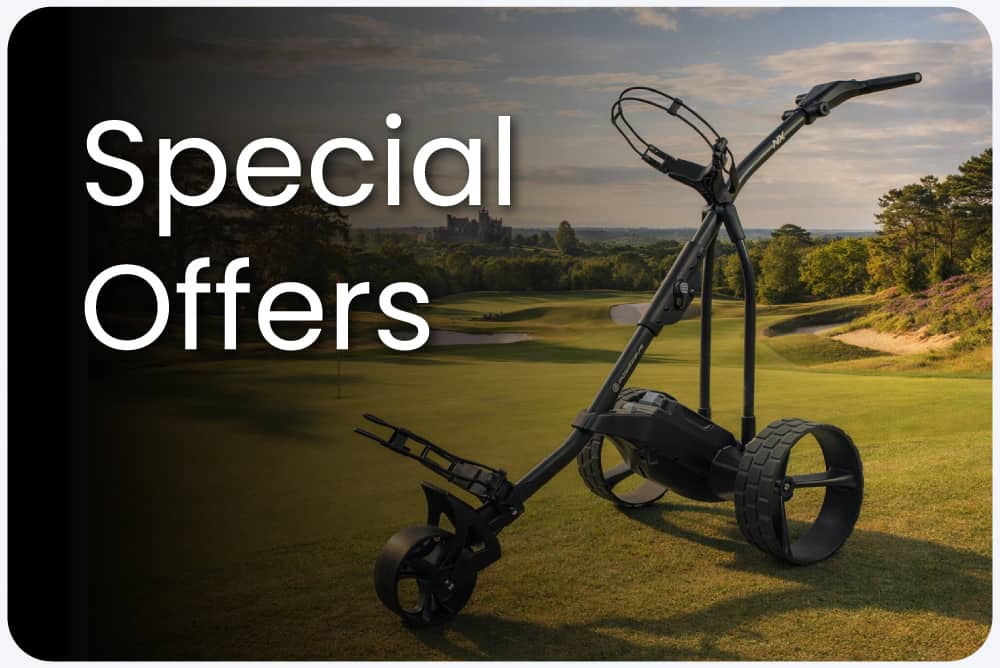 PowerBug electric golf trolley special offers and discounts