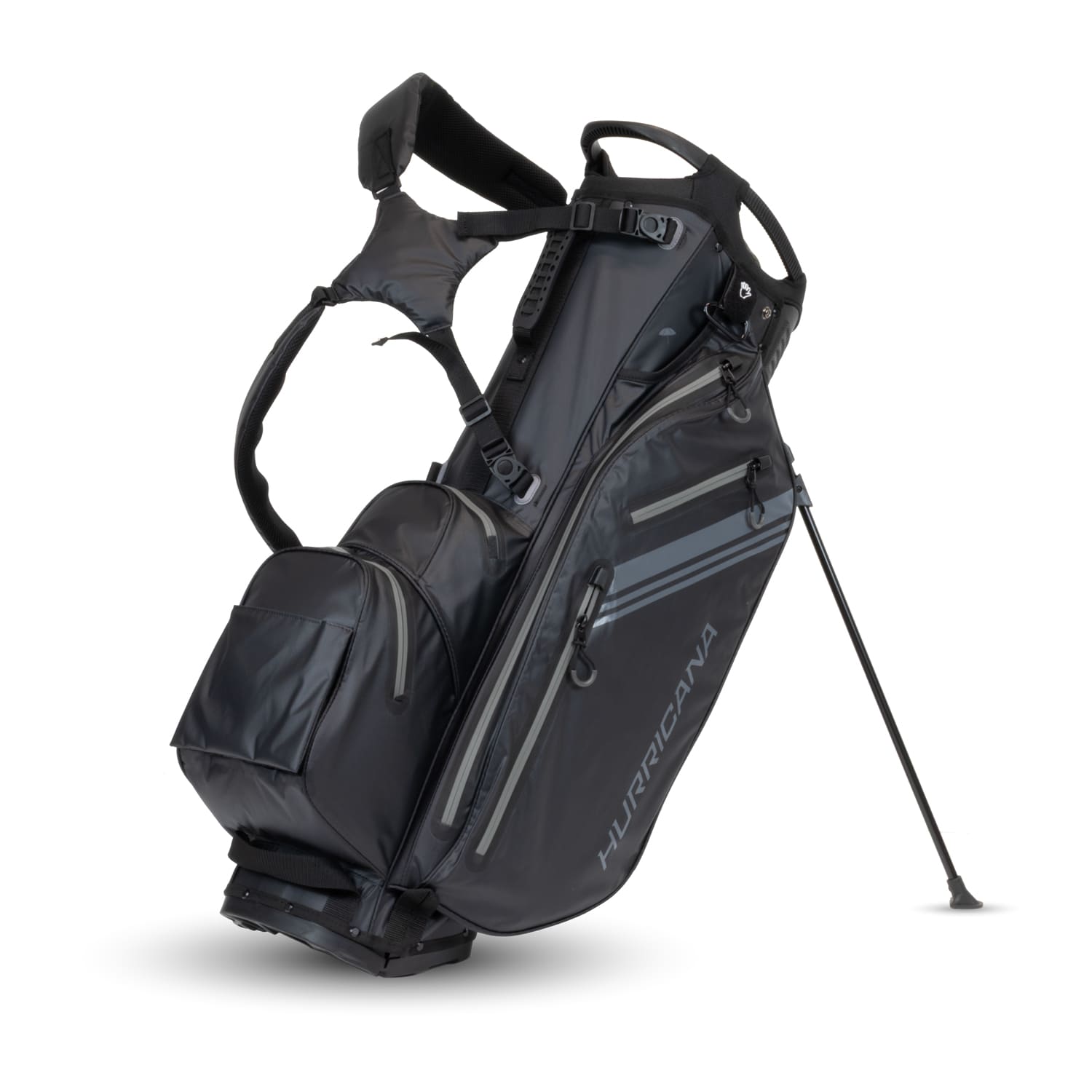 PowerBug Waterproof Hybrid Cart Golf Bag - Black