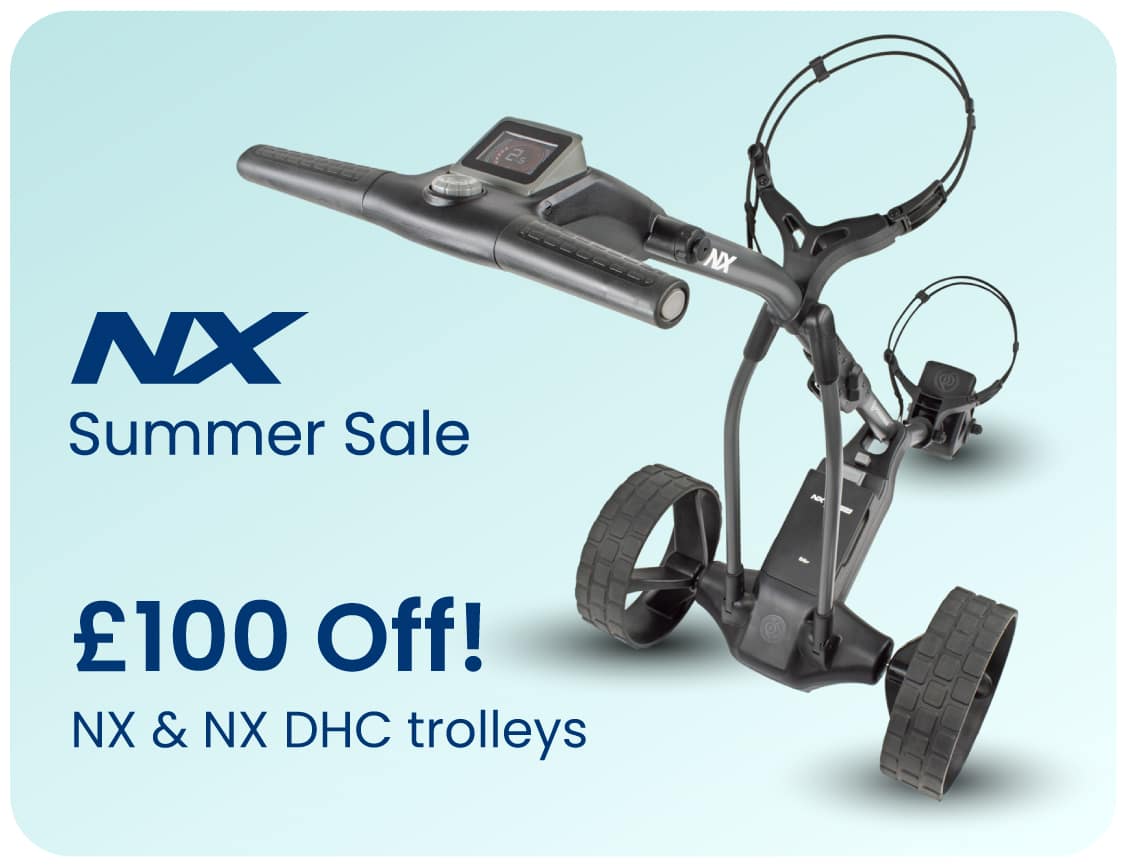 PowerBug electric golf trolley discount