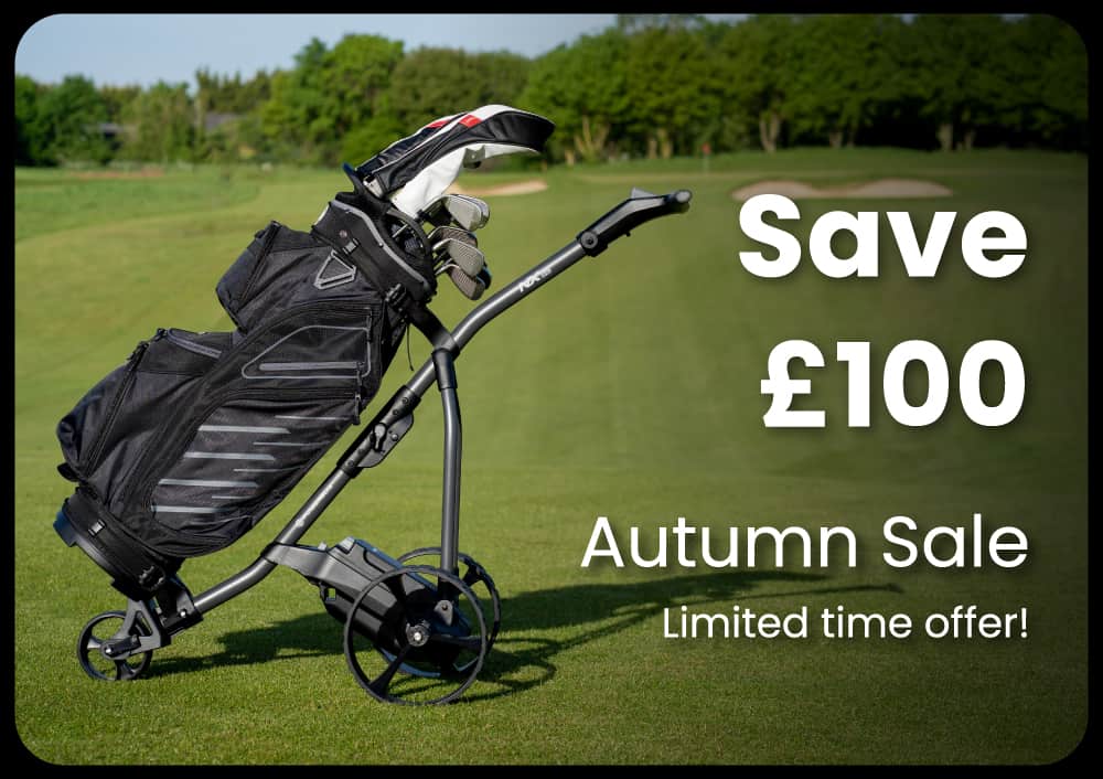 Electric golf trolley Autumn discount
