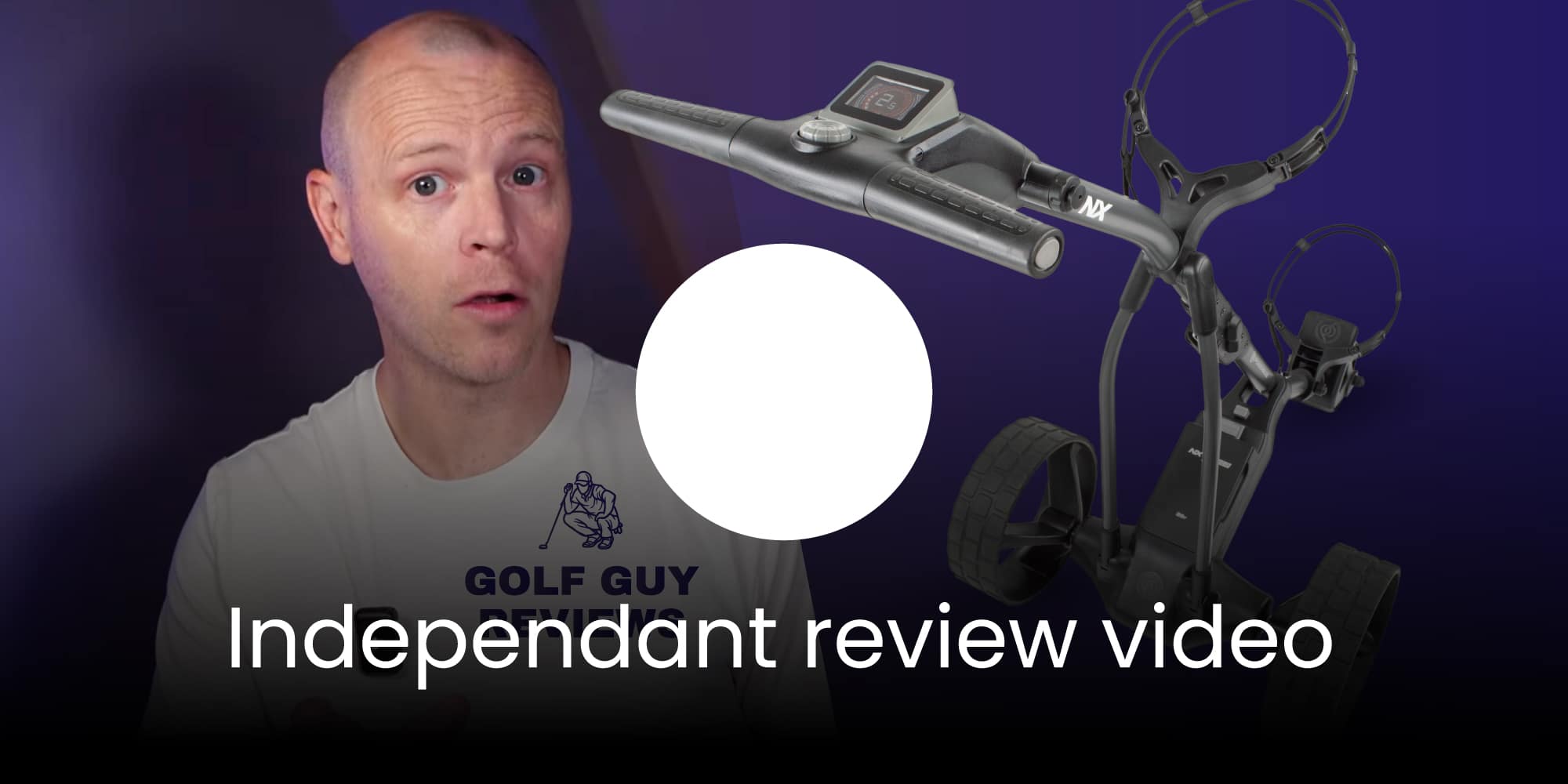 PowerBug electric golf trolley independant review video