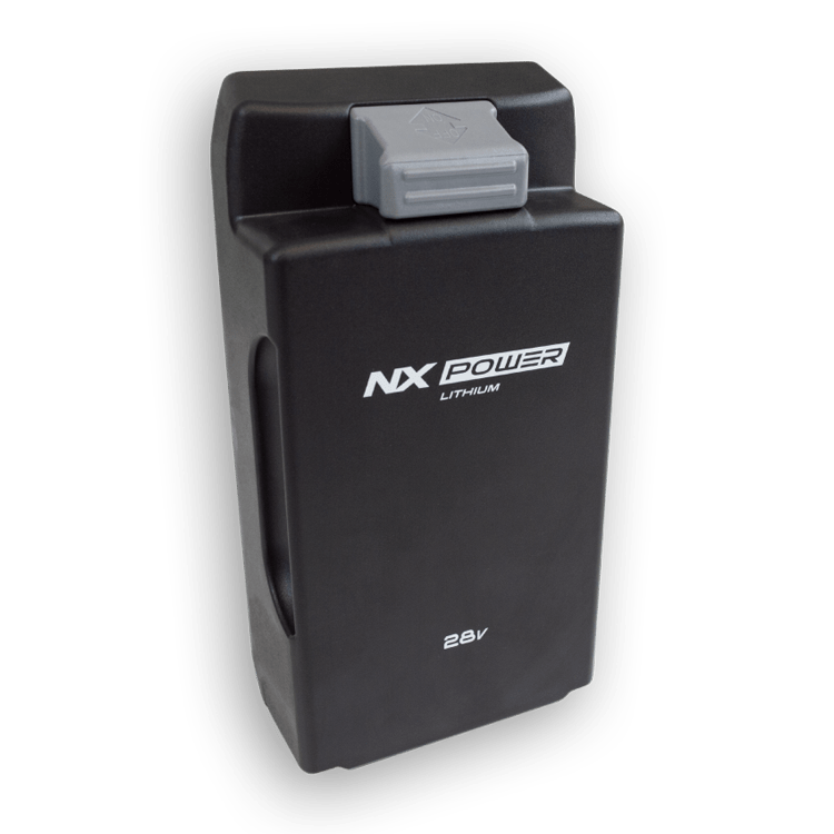 NX Lithium 36 hole golf trolley battery
