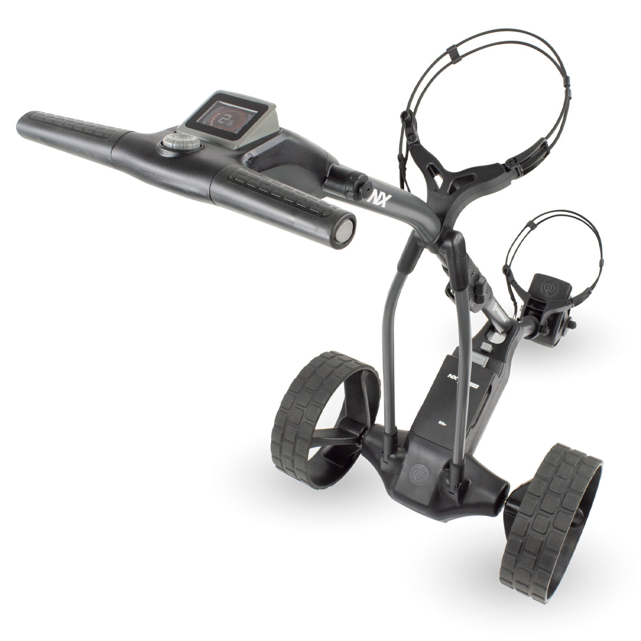 PowerBug NX Lithium golf trolley handle