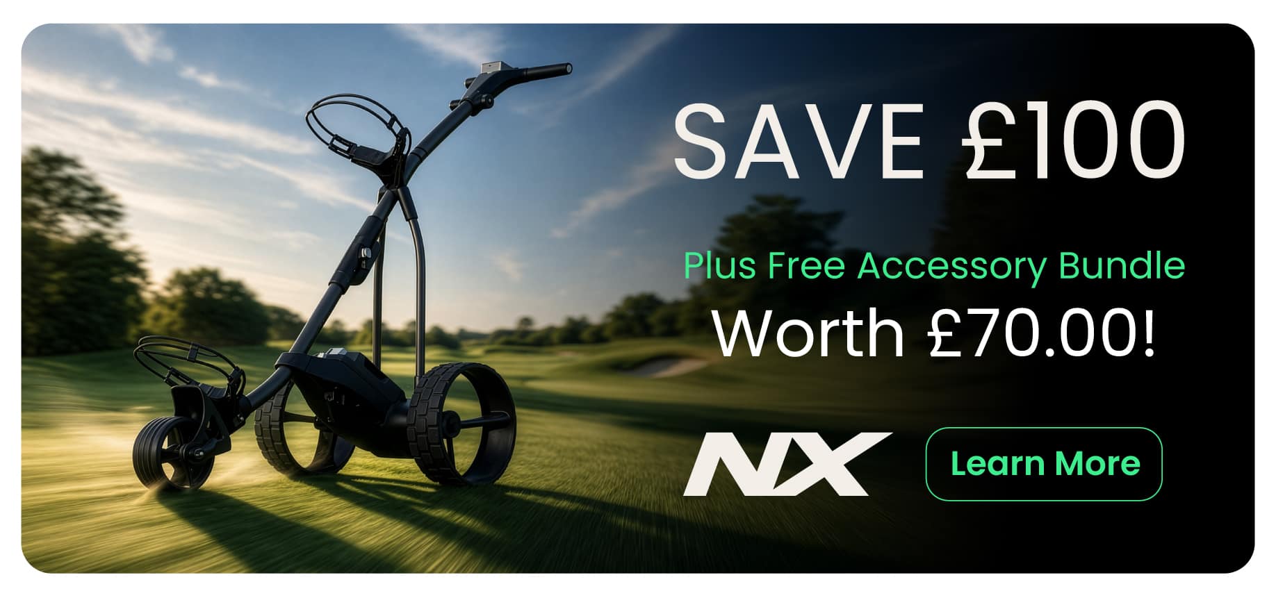 PowerBug NX Electric Golf Trolley Discount