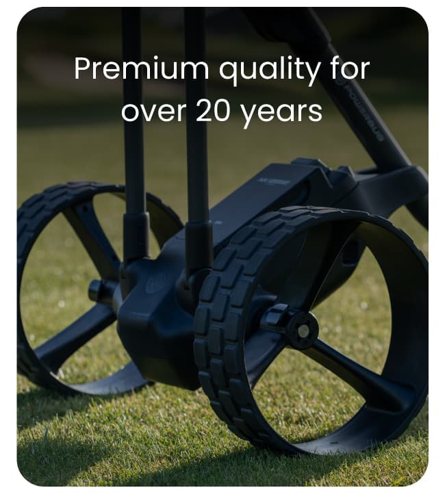 Premium quality electric golf trolleys