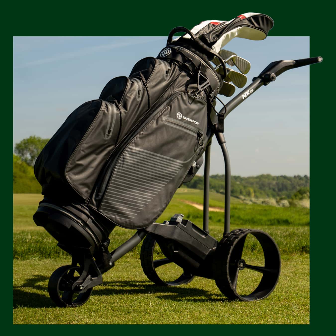 Power golf 2025 bag carts