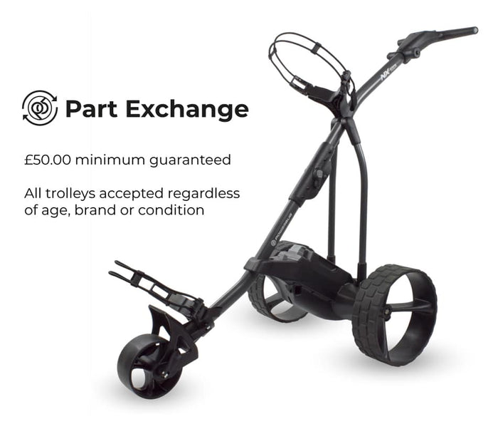 Electric Golf Trolley Part Exchange | PowerBug Trade In